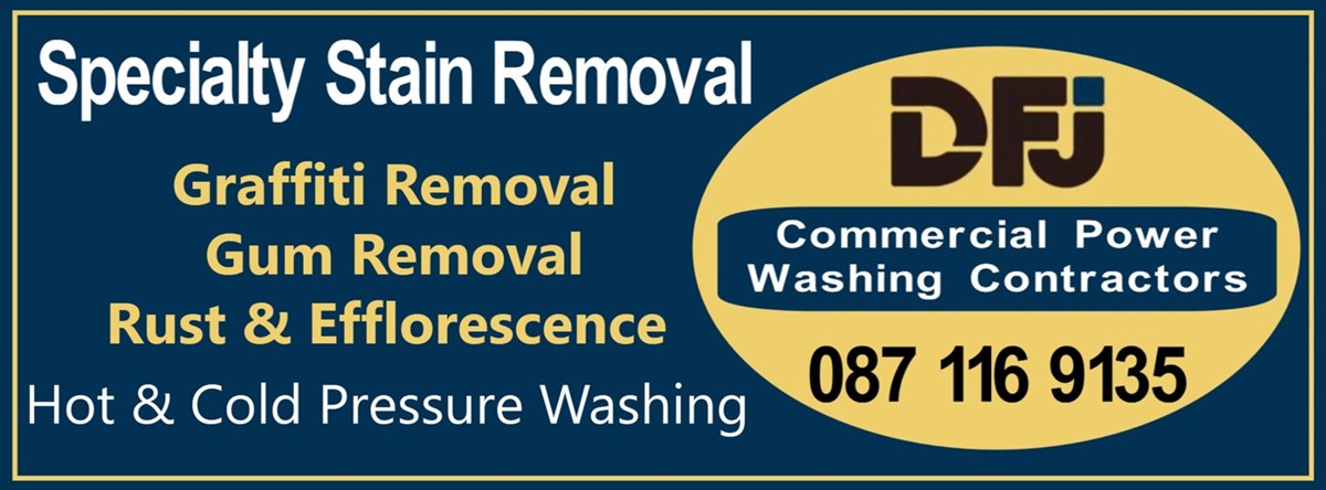 Stain removal commercial power washing services in Mayo