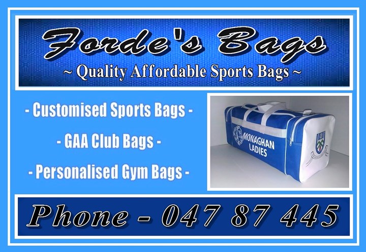Forde's Bags - Sports Bags Ireland
