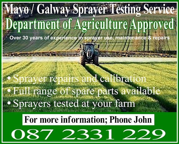 Mayo/Galway Sprayer Testing Service Logo
