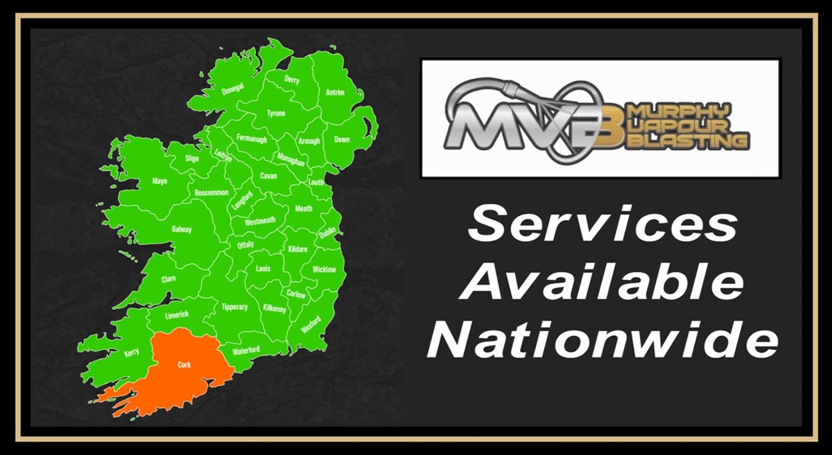 Stone sandblasting services in Mallow, Cork - available nationwide