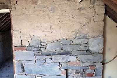 Cork stone sandblasting -