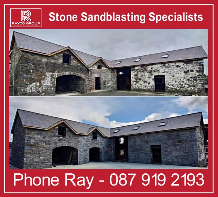 Stone sandblasting in Kilkenny