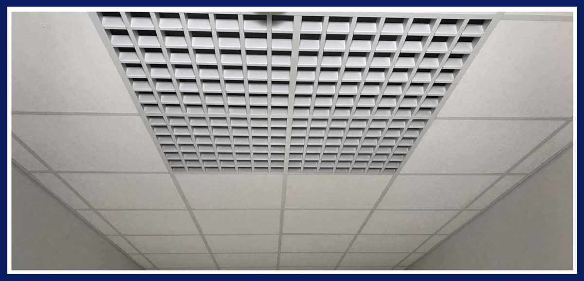 suspended grid ceiling from Kehoe Interior Fitout