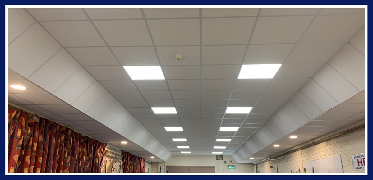 image of suspended tile ceiling in Kerry