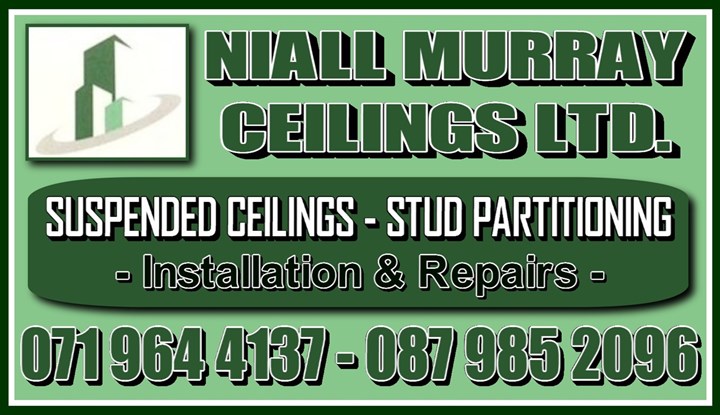 Niall Murray Ceilings Ltd. Logo