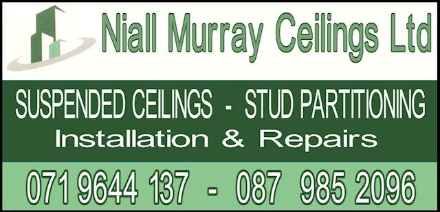 Niall Murray Ceilings Ltd. Logo