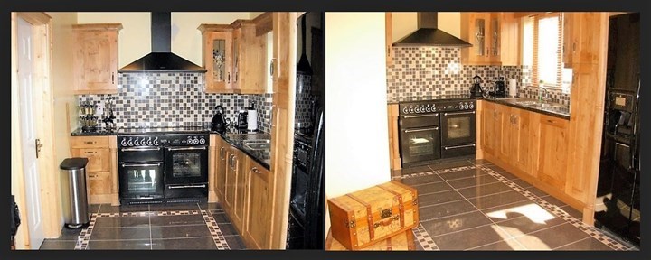 Image of kitchen tiles installed by The Tile Man in in Ashbourne, Dunshaughlin and Ratoath.