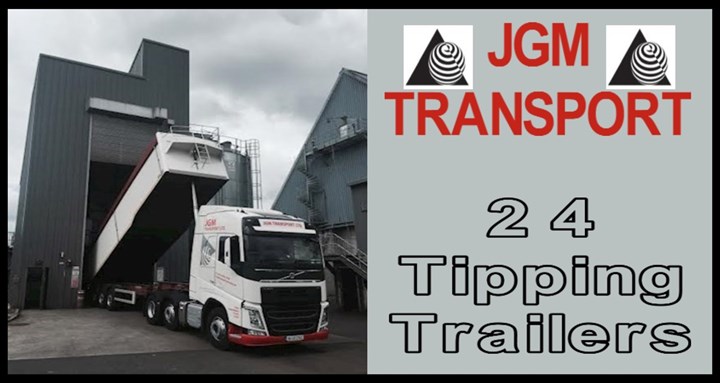 JGM Transport, Tipping trailers