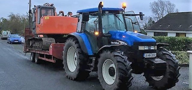 Tractor, septic tank services Athlone & Tullamore