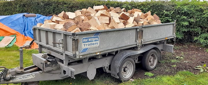Firewood delivery in Laois