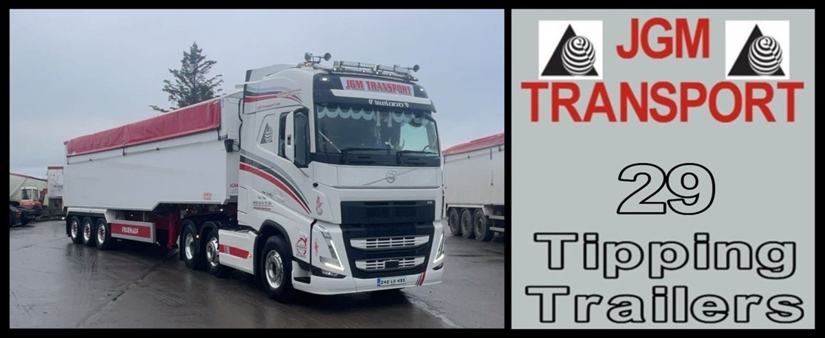 JGM Transport, Tipping trailers