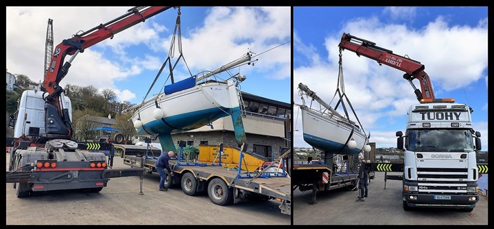 Tuohy Low Loader Transport and Boat Transportation services Galway