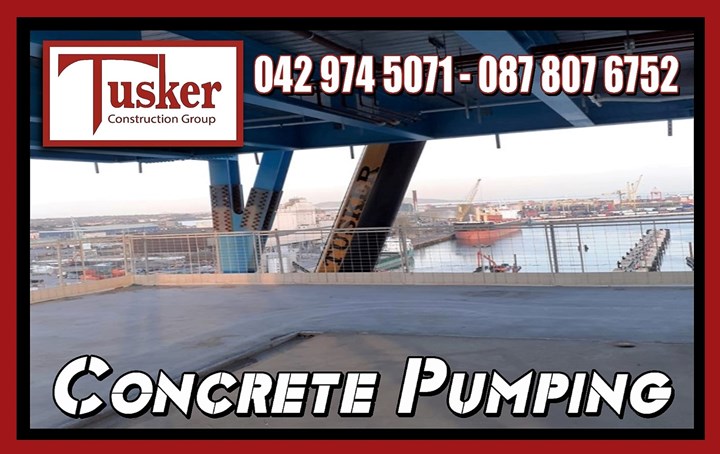 Tusker Concrete Pumping Dublin