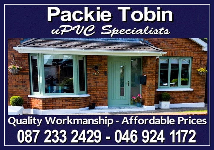 UPVC Windows and doors in Meath - installed by Packie Tobin Upvc