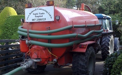Septic tank vacuum truck, Wexford