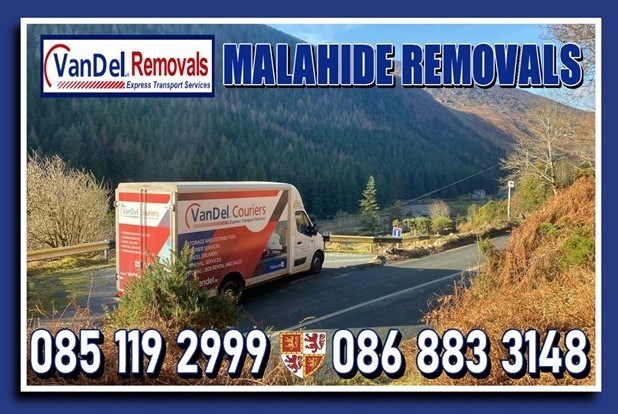 Malahide Removals - Removal Services Malahide and Swords - VanDel - link to all areas covered