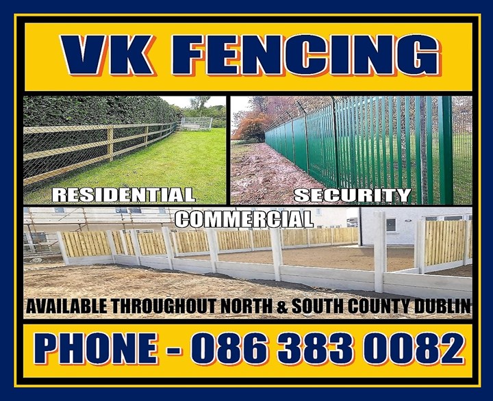 VK Fencing Contractors Dublin