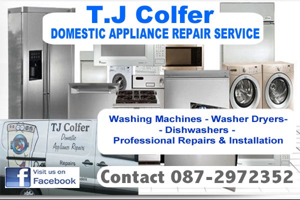 Washing machine repairs in County wexford.