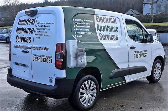 image of Electrical Appliance Services van