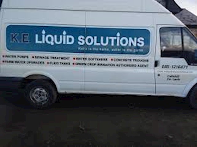 image of KE Liquid Solutions van