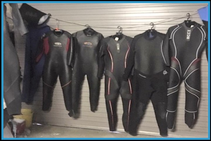 Wetsuit repair in Ireland is provided by Fastnet Wetsuit Repair