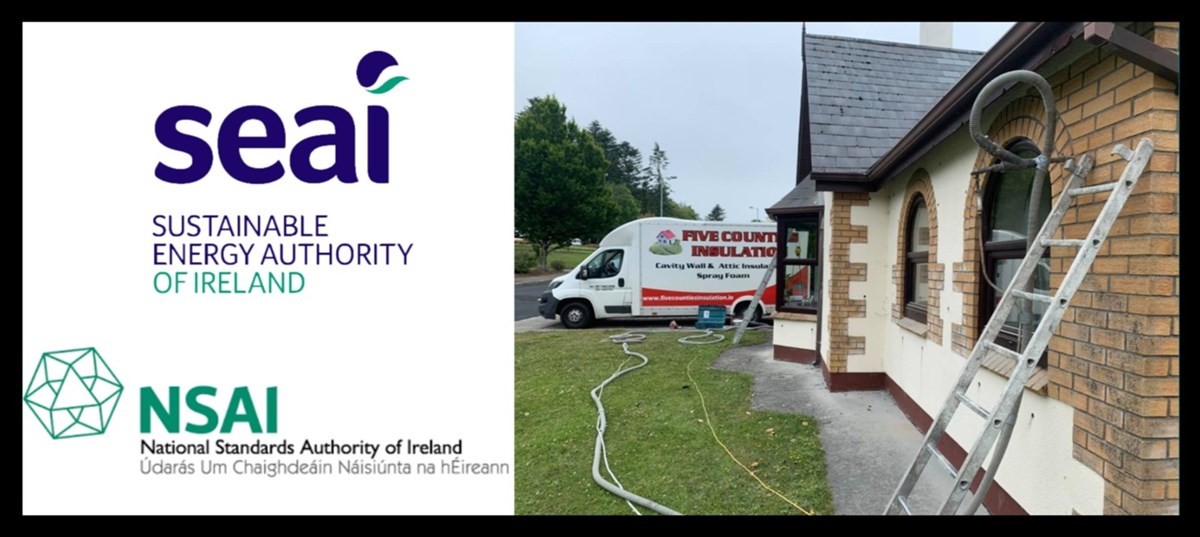Cavity wall insulations in Wexford carried out by Wexford Cavity Wall Insulation