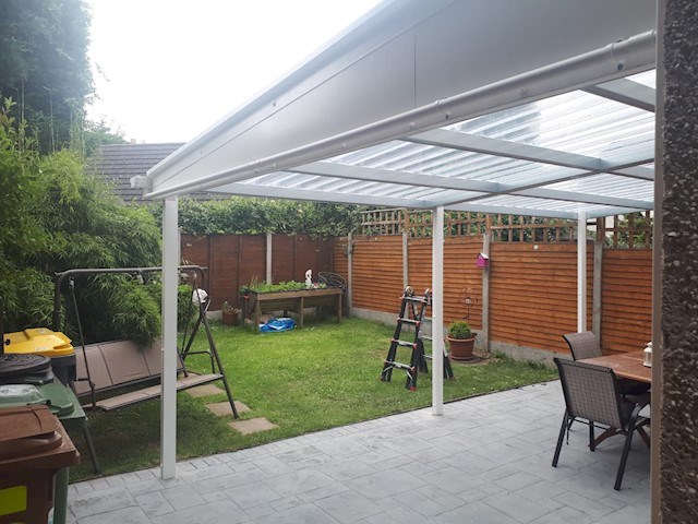 Image shows canopy in Westmeath manufactured by Cover All Canopies