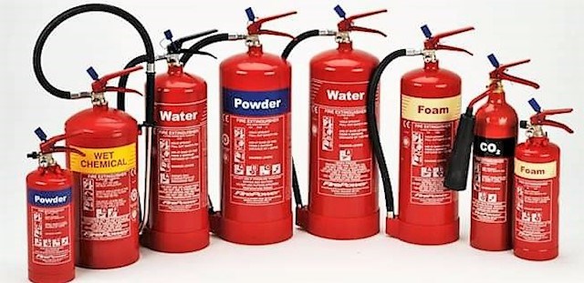 Image of fire extinguishers in Cork supplied by AA Fire Safety