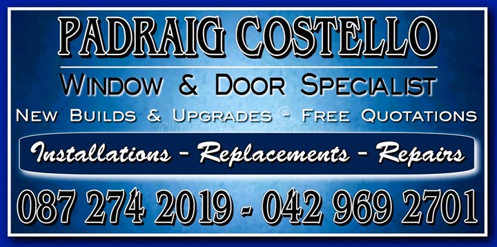 Window and Door Replacement Monaghan - Padraic Costello