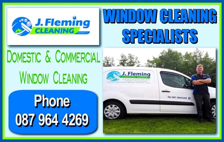 J.Fleming Cleaning Service are Kerry window cleaners