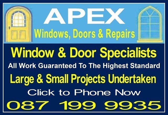 Window and door replacement in Leitrim - Apex Windows, Doors & Repairs