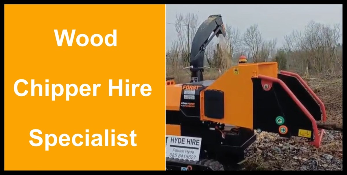 Woodchipper sales and repairs in Nenagh, Roscrea, and Birr
