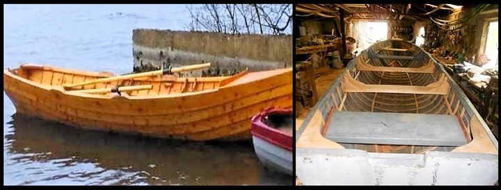 Wooden boat repair in Ireland