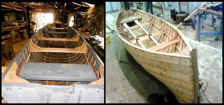 Wooden Boat building in Ireland